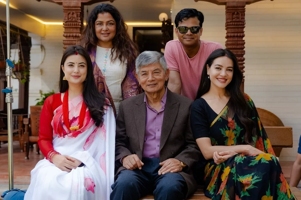 Rekha Thapa's 'Maya Bhanai Yasto Hola' Wraps Filming