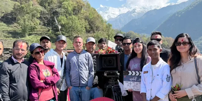 "Parbati" Begins Shooting in Kaski's Mirsa Village, Targets Bhadra 12 Release