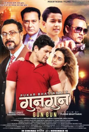 Gun Gun Nepali movie poster