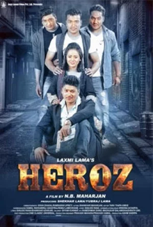 Heroz Nepali movie poster