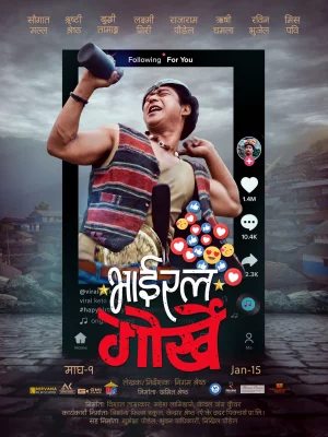 Viral Gorkhe Nepali movie poster